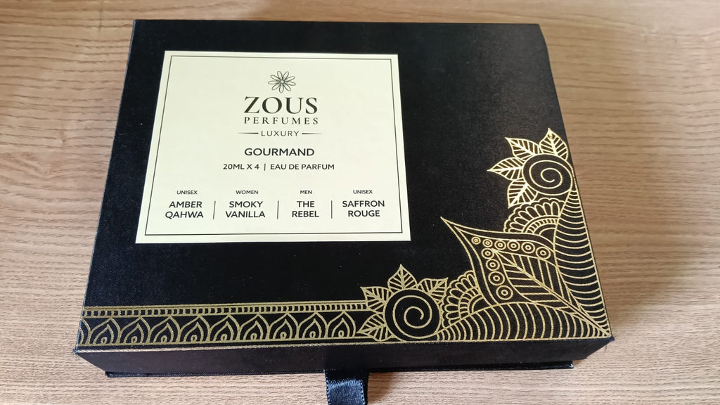 Gourmand Perfume Gift Set - 20 ml X 4 | Zous Perfumes