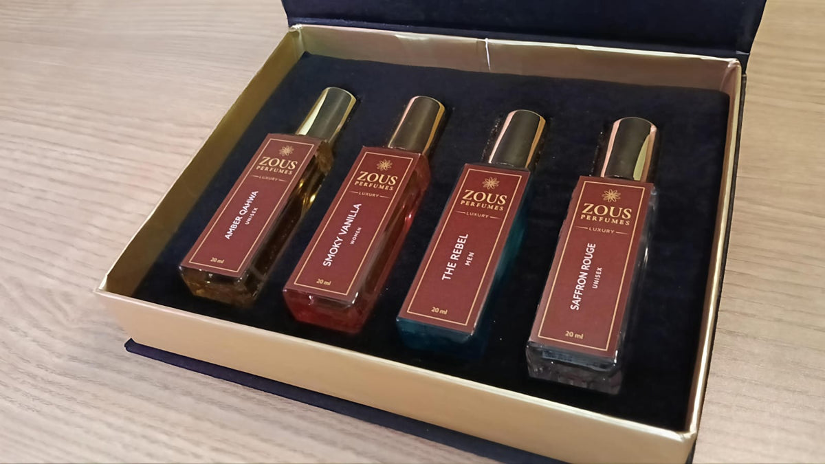 Gourmand Discovery Set 4 x 20 ml | Perfume Gift Set | Zous Perfumes